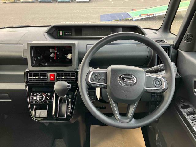 タントカスタムＸリミテッド　届出済未使用車　クルーズコントロール２ＷＤ　ＣＶＴ　６６０ｃｃ　両側電動スライドドア　ＥＴＣ車載器　衝突被害軽減ブレーキ　横滑り防止装置　ＡＢＳ　サイドエアバッグ　アイドリングストップ　プッシュボタンスタート　届出済未使用車（福島県）の中古車