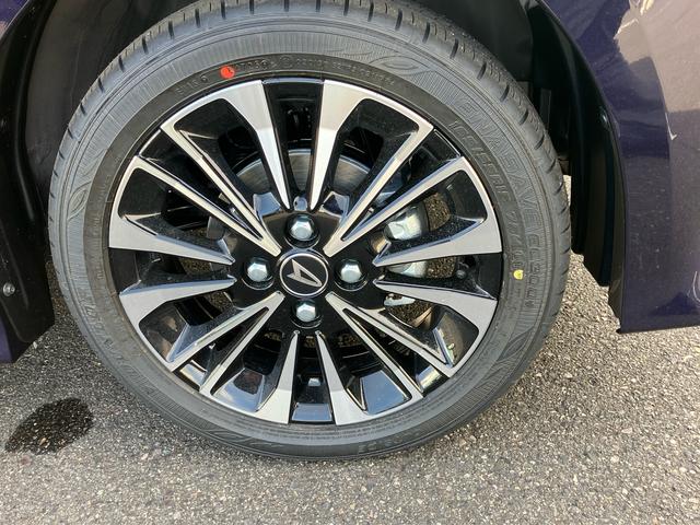 タントカスタムＲＳリミテッド　ターボ　クルコン付き　届出済未使用車２ＷＤ　ＣＶＴ　ターボ　６６０ｃｃ　両側電動スライドドア　ＥＴＣ車載器　衝突被害軽減ブレーキ　横滑り防止装置　ＡＢＳ　サイドエアバッグ　アイドリングストップ　プッシュボタンスタート　届出済未使用車（福島県）の中古車