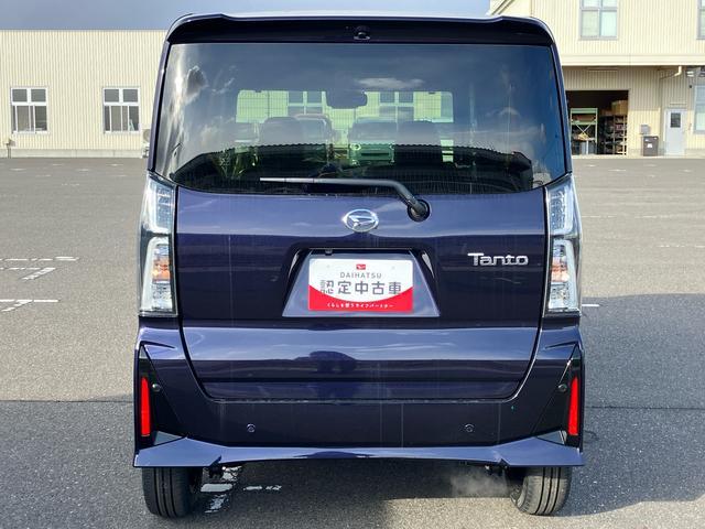 タントカスタムＲＳリミテッド　ターボ　クルコン付き　届出済未使用車２ＷＤ　ＣＶＴ　ターボ　６６０ｃｃ　両側電動スライドドア　ＥＴＣ車載器　衝突被害軽減ブレーキ　横滑り防止装置　ＡＢＳ　サイドエアバッグ　アイドリングストップ　プッシュボタンスタート　届出済未使用車（福島県）の中古車