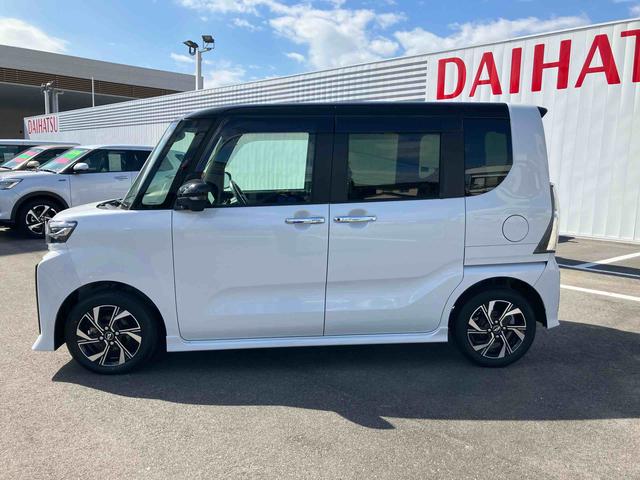 タントカスタムＸ　車検整備付２ＷＤ　ＣＶＴ　６６０ｃｃ　ナビ　ドライブレコーダー　両側電動スライドドア　衝突被害軽減ブレーキ　横滑り防止装置　ＡＢＳ　アイドリングストップ　プッシュボタンスタート　車検整備付　ワンオーナー車（福島県）の中古車