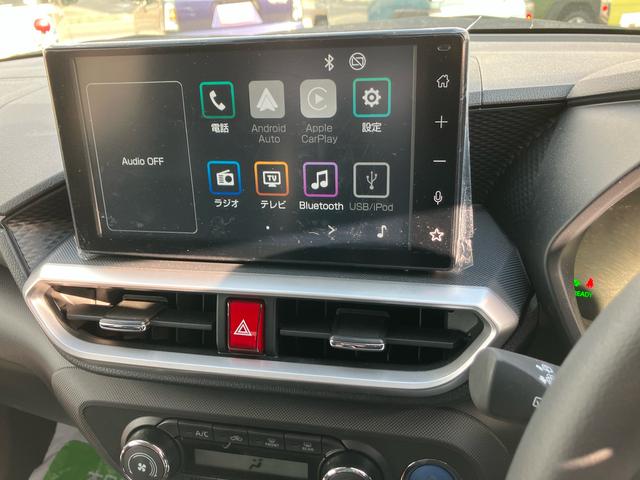 ロッキープレミアムG HEV2WD CVT 1200cc ハイブリッド ディスプレイオーディオ クルーズコントロール 衝突被害軽減ブレーキ 横滑り防止装置 ABS アイドリングストップ プッシュボタンスタート シートヒーター(福島県)の中古車