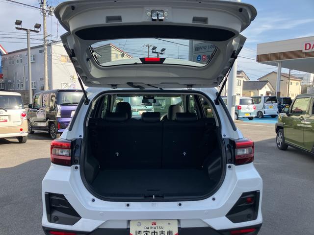 ロッキープレミアムG HEV2WD CVT 1200cc ハイブリッド ディスプレイオーディオ クルーズコントロール 衝突被害軽減ブレーキ 横滑り防止装置 ABS アイドリングストップ プッシュボタンスタート シートヒーター(福島県)の中古車