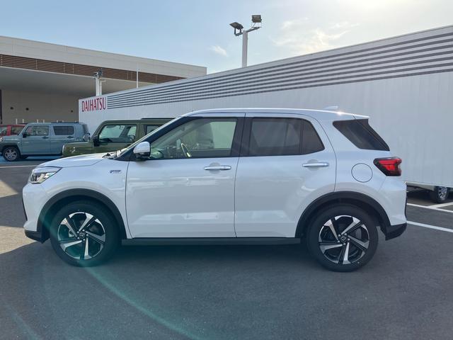 ロッキープレミアムG HEV2WD CVT 1200cc ハイブリッド ディスプレイオーディオ クルーズコントロール 衝突被害軽減ブレーキ 横滑り防止装置 ABS アイドリングストップ プッシュボタンスタート シートヒーター(福島県)の中古車