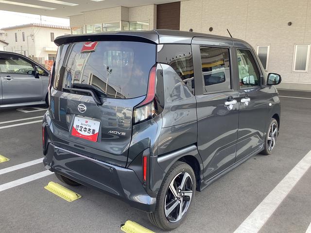 ムーヴRS ターボ2WD CVT 660cc ターボ 衝突被害軽減ブレーキ 横滑り防止装置 ABS アイドリングストップ プッシュボタンスタート 両側電動スライドドア ディスプレイオーディオ クルーズコントロール(福島県)の中古車