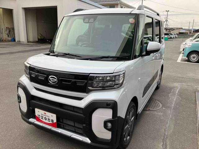 タントファンクロスターボリミテッドターボ　２ＷＤ　ディスプレイオーディオ　ＥＴＣ　両側電動スライドドア　シートヒーター　ミラクルオープンドア　オートホールド機能　電動パーキングブレーキ　プッシュボタンスタート　フォグランプ（福島県）の中古車