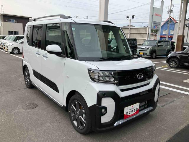 タントファンクロスターボリミテッドターボ　２ＷＤ　ディスプレイオーディオ　ＥＴＣ　両側電動スライドドア　シートヒーター　ミラクルオープンドア　オートホールド機能　電動パーキングブレーキ　プッシュボタンスタート　フォグランプ（福島県）の中古車