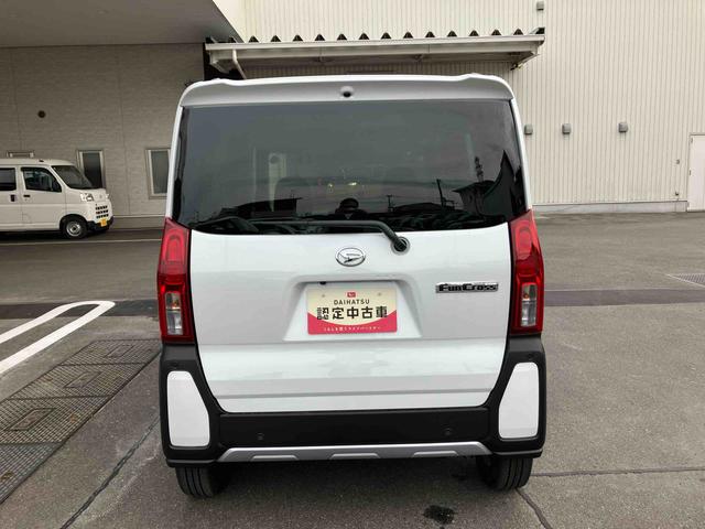 タントファンクロスターボリミテッドターボ　２ＷＤ　ディスプレイオーディオ　ＥＴＣ　両側電動スライドドア　シートヒーター　ミラクルオープンドア　オートホールド機能　電動パーキングブレーキ　プッシュボタンスタート　フォグランプ（福島県）の中古車