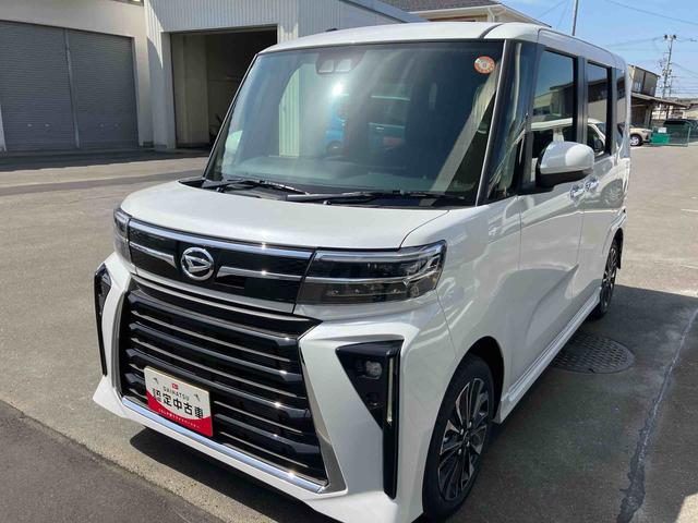 タントカスタムＲＳリミテッド２ＷＤ　ＣＶＴ　６６０ｃｃ　衝突被害軽減ブレーキ　横滑り防止装置　ＡＢＳ　サイドエアバッグ　アイドリングストップ　プッシュボタンスタート　両側スライドドア　ディスプレイオーディオ　バックモニター（福島県）の中古車