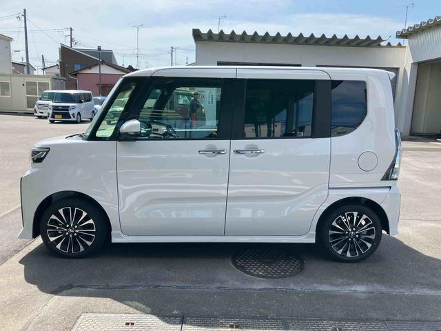 タントカスタムＲＳリミテッド２ＷＤ　ＣＶＴ　６６０ｃｃ　衝突被害軽減ブレーキ　横滑り防止装置　ＡＢＳ　サイドエアバッグ　アイドリングストップ　プッシュボタンスタート　両側スライドドア　ディスプレイオーディオ　バックモニター（福島県）の中古車