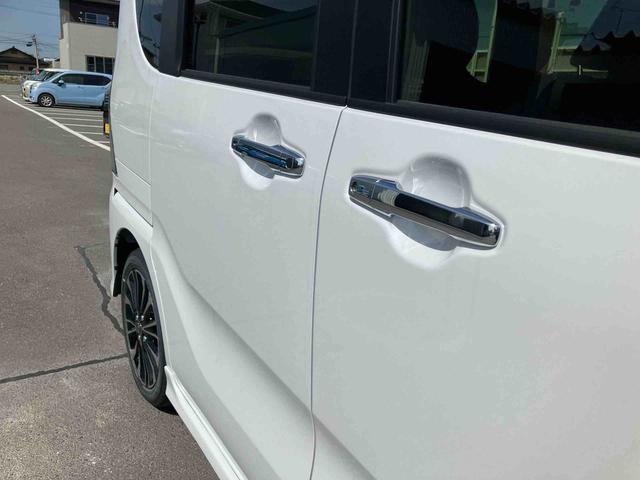 タントカスタムＲＳリミテッド２ＷＤ　ＣＶＴ　６６０ｃｃ　衝突被害軽減ブレーキ　横滑り防止装置　ＡＢＳ　サイドエアバッグ　アイドリングストップ　プッシュボタンスタート　両側スライドドア　ディスプレイオーディオ　バックモニター（福島県）の中古車