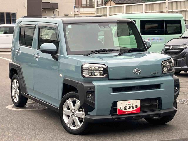 タフトＧ２ＷＤ　６６０ｃｃ　ＣＶＴ　７インチナビ　バックモニター　前席シートヒーター　衝突被害軽減ブレーキ　電動パーキングブレーキ　プッシュボタンスタート　両側電動スライドドア　アイドリングストップ（福島県）の中古車