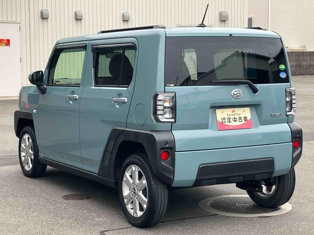 タフトＧ２ＷＤ　６６０ｃｃ　ＣＶＴ　７インチナビ　バックモニター　前席シートヒーター　衝突被害軽減ブレーキ　電動パーキングブレーキ　プッシュボタンスタート　両側電動スライドドア　アイドリングストップ（福島県）の中古車