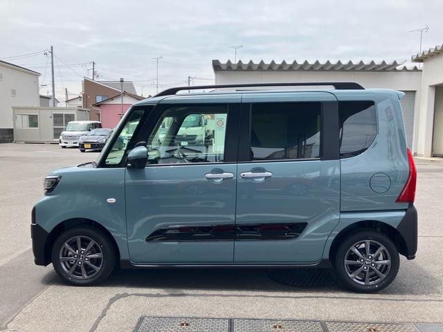 タントファンクロス２ＷＤ　ＣＶＴ　６６０ｃｃ　７インチナビ　パノラマモニター　両側電動スライドドア　衝突被害軽減ブレーキ　横滑り防止機能　前席シートヒーター　プッシュボタンスタート　ＬＥＤヘッドライト（福島県）の中古車