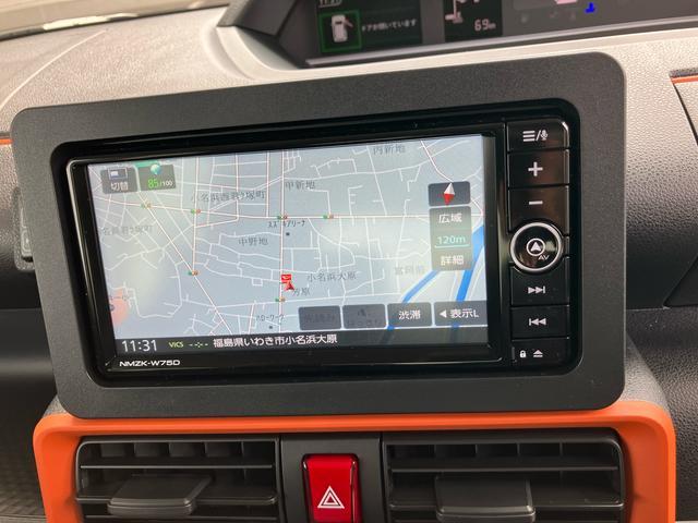 タントファンクロス２ＷＤ　ＣＶＴ　６６０ｃｃ　７インチナビ　パノラマモニター　両側電動スライドドア　衝突被害軽減ブレーキ　横滑り防止機能　前席シートヒーター　プッシュボタンスタート　ＬＥＤヘッドライト（福島県）の中古車