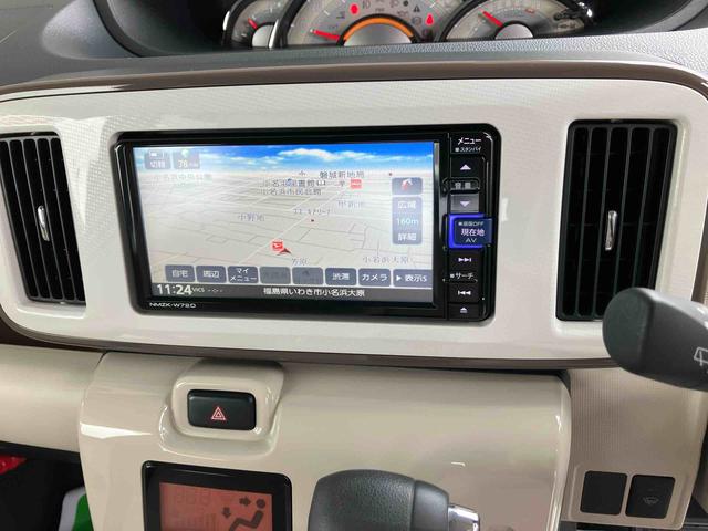 ムーヴキャンバスＧメイクアップＶＳ　ＳＡIII２ＷＤ　ＣＶＴ　６６０ｃｃ　７インチナビ　パノラマモニター　ＥＴＣ車載器　衝突被害軽減ブレーキ　横滑り防止機能　両側電動スライドドア　アイドリングストップ　プッシュボタンスタート（福島県）の中古車
