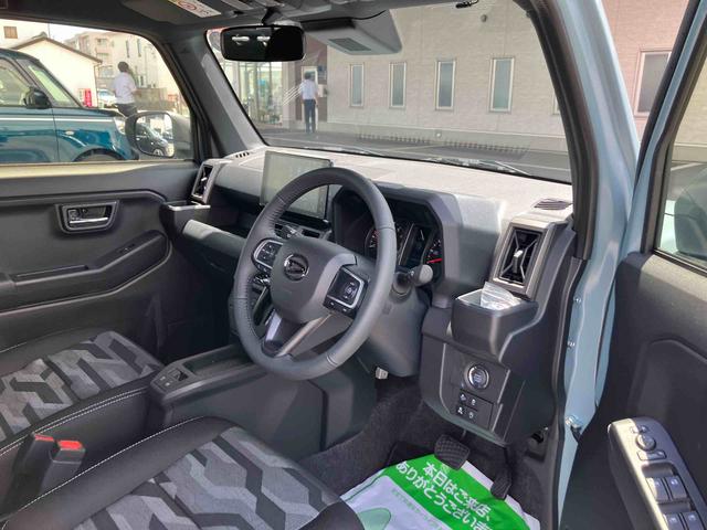 タフトGターボ ダーククロムベンチャー2WD CVT 660cc ディスプレイオーディオ バックカメラ 前席シートヒーター クルーズコントロール 衝突被害軽減ブレーキ 横滑り防止機能 アイドリングストップ プッシュボタンスタート(福島県)の中古車