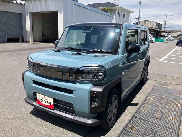 タフトGターボ ダーククロムベンチャー2WD CVT 660cc ディスプレイオーディオ バックカメラ 前席シートヒーター クルーズコントロール 衝突被害軽減ブレーキ 横滑り防止機能 アイドリングストップ プッシュボタンスタート(福島県)の中古車