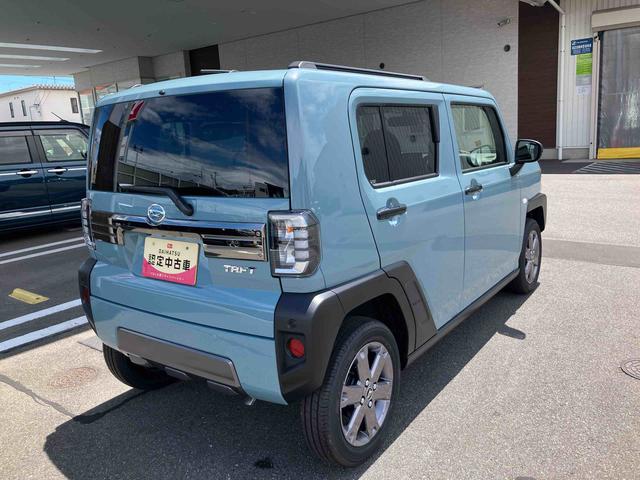 タフトGターボ ダーククロムベンチャー2WD CVT 660cc ディスプレイオーディオ バックカメラ 前席シートヒーター クルーズコントロール 衝突被害軽減ブレーキ 横滑り防止機能 アイドリングストップ プッシュボタンスタート(福島県)の中古車