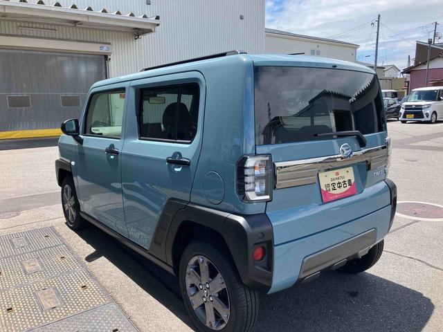 タフトGターボ ダーククロムベンチャー2WD CVT 660cc ディスプレイオーディオ バックカメラ 前席シートヒーター クルーズコントロール 衝突被害軽減ブレーキ 横滑り防止機能 アイドリングストップ プッシュボタンスタート(福島県)の中古車