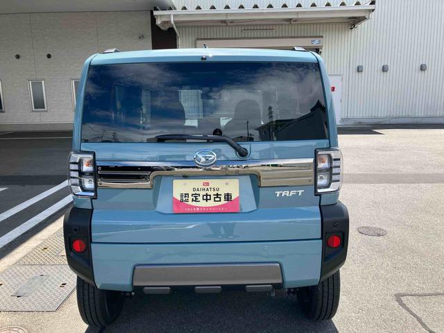 タフトGターボ ダーククロムベンチャー2WD CVT 660cc ディスプレイオーディオ バックカメラ 前席シートヒーター クルーズコントロール 衝突被害軽減ブレーキ 横滑り防止機能 アイドリングストップ プッシュボタンスタート(福島県)の中古車