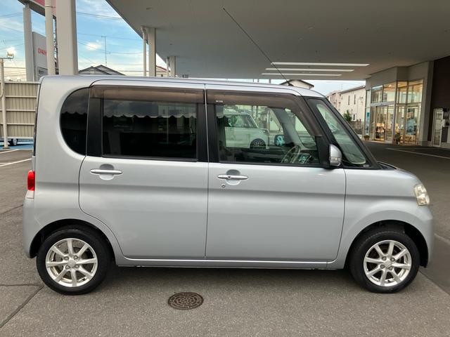 タントG2WD CVT 660cc CDチューナー 片側電動スライドドア 運転席・助手席エアバック オートエアコン 電動格納ドアミラー パワーウインド キーフリー ハロゲンヘッドライト(福島県)の中古車