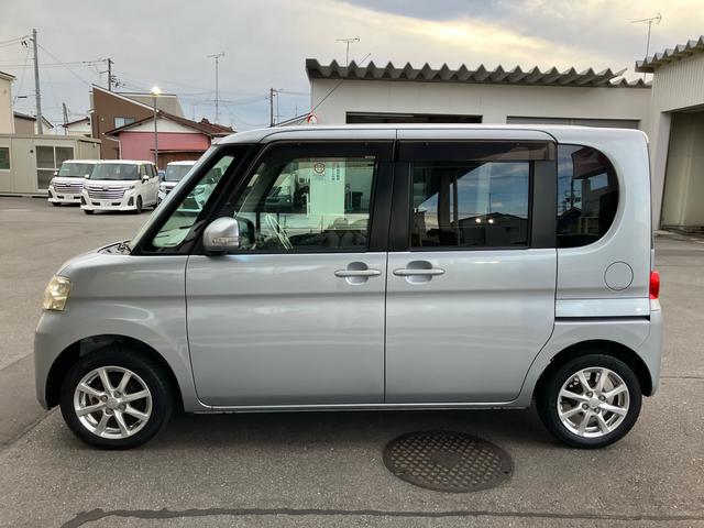 タントG2WD CVT 660cc CDチューナー 片側電動スライドドア 運転席・助手席エアバック オートエアコン 電動格納ドアミラー パワーウインド キーフリー ハロゲンヘッドライト(福島県)の中古車