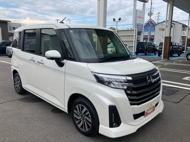 トールカスタムG2WD CVT 660cc ディスプレイオーディオ パノラマモニター 前後ドラレコ ETC車載器 両側電動スライドドア 衝突被害軽減ブレーキ 横滑り防止機能 アイドリングストップ(福島県)の中古車