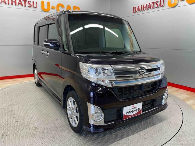 タントカスタムＸ　トップエディションＳＡ軽減ブレーキ　ナビ　キーフリーシステム　盗難防止　電格ミラー　ベンチシ−ト　ＬＥＤライト　アルミ　スマ−トキ−　助手席エアバッグ　禁煙車　ＡＢＳ　ワンオ−ナ−（宮城県）の中古車