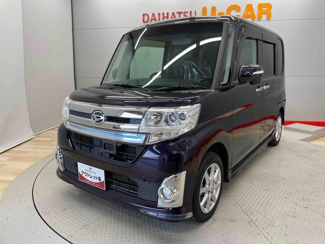 タントカスタムＸ　トップエディションＳＡ軽減ブレーキ　ナビ　キーフリーシステム　盗難防止　電格ミラー　ベンチシ−ト　ＬＥＤライト　アルミ　スマ−トキ−　助手席エアバッグ　禁煙車　ＡＢＳ　ワンオ−ナ−（宮城県）の中古車