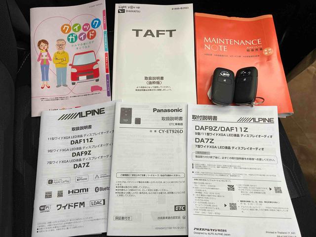 タフトＧターボ　ダーククロムベンチャースマートアシスト　スカイフィールトップ　シートヒーター　オートホールド機能　電動パーキングブレーキ　キーフリーシステム機能　アイドリングストップ　全車速追従機能付ＡＣＣ　バックカメラ　オートライト（福島県）の中古車