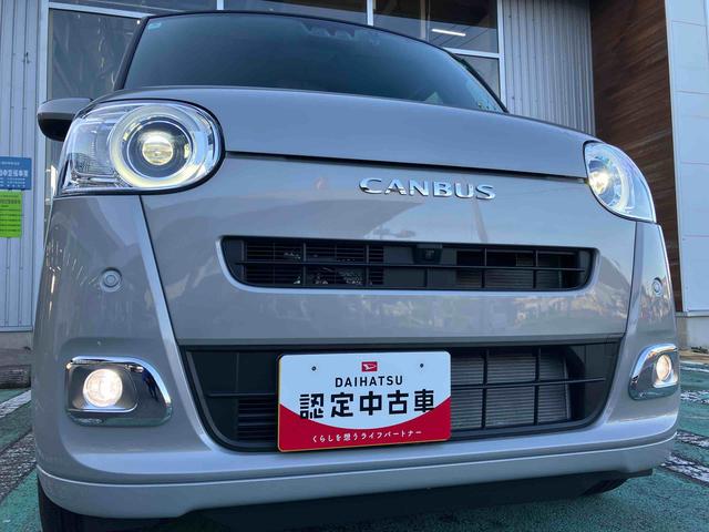 ムーヴキャンバスセオリーＧターボ２ＷＤ　ＣＶＴ　スマートアシスト　両側パワースライドドア　パノラマモニター　フォグランプ　クルーズコントロール　シートヒーター　ドライブレコーダー　運転席・助手席・サイドＳＲＳエアバッグ（福島県）の中古車