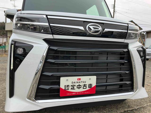 タントカスタムＸ２ＷＤ　ＣＶＴ　スマートアシスト　　シートヒーター　電動パーキングブレーキ　オートホールド機能　プッシュボタンスタート　衝突警報機能　コーナーセンサー　アイドリングストップ　フォグランプ（福島県）の中古車