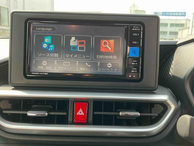 ロッキープレミアムＧ　ＨＥＶハイブリッド　スマートアシスト　パノラマモニター　全車速追従機能（ＡＣＣ）　シートヒーター　オートホールド機能　電動パーキングブレーキ　ナビ付き　ドライブレコーダー　プッシュボタンスタート（福島県）の中古車