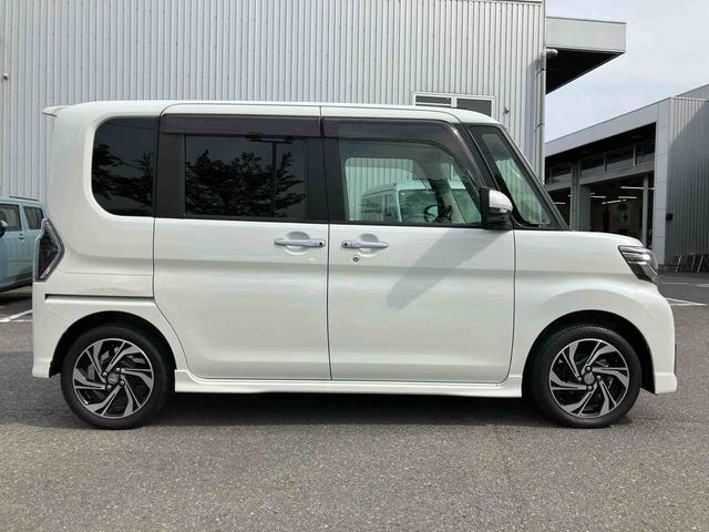 タントカスタムＲＳ　トップエディションＶＳ　ＳＡIII２ＷＤ　スマートアシスト　　パノラマモニター　運転席シートヒーター　プッシュボタンスタート　衝突警報機能　　アイドリングストップ　両側パワースライドドア　オートハイビーム　ドライブレコーダー　ナビ付き（福島県）の中古車