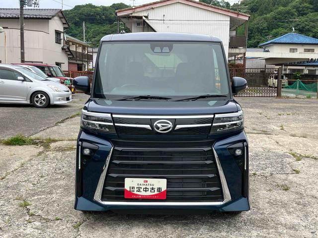 タントカスタムＸ２ＷＤ　ＣＶＴ　スマートアシスト　両側パワースライドドア　プッシュボタンスタート　シートヒーター　電動パーキングブレーキ　オートホールド機能　コーナーセンサー　フォグランプ　アイドリングストップ（福島県）の中古車