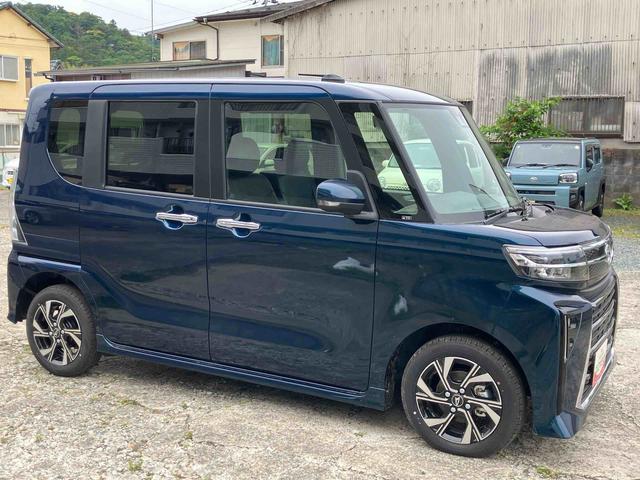 タントカスタムＸ２ＷＤ　ＣＶＴ　スマートアシスト　両側パワースライドドア　プッシュボタンスタート　シートヒーター　電動パーキングブレーキ　オートホールド機能　コーナーセンサー　フォグランプ　アイドリングストップ（福島県）の中古車
