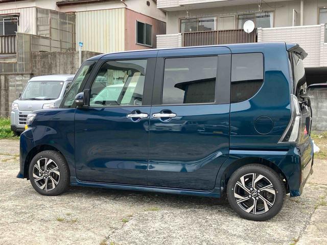 タントカスタムＸ２ＷＤ　ＣＶＴ　スマートアシスト　両側パワースライドドア　プッシュボタンスタート　シートヒーター　電動パーキングブレーキ　オートホールド機能　コーナーセンサー　フォグランプ　アイドリングストップ（福島県）の中古車