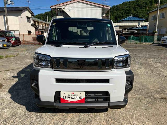 タフトＧターボ　ダーククロムベンチャー４ＷＤ　スマートアシスト　スカイフィールトップ　ＣＶＴ　ナビ付き　バックカメラ　クルーズコントロール　シートヒーター　オートホールド機能　電動パーキングブレーキ　　ドライブレコーダー（福島県）の中古車