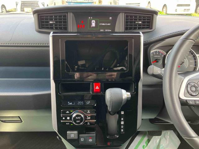 トールカスタムＧ　ターボターボ　２ＷＤ　ＣＶＴ　スマートアシスト　クルーズコントロール　オートホールド機能　電動パーキングブレーキ　運転席・助手席ＳＲＳエアバッグ　電動ドアミラー　プッシュボタンスタート　衝突警報機能（福島県）の中古車