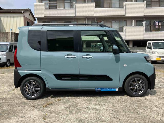 タントファンクロス2WD CVT スマートアシスト プッシュボタンスタート シートヒーター ベンチシート オートホールド機能 電動パーキングブレーキ コーナーセンサー 衝突警報機能 両側スライドドア(福島県)の中古車