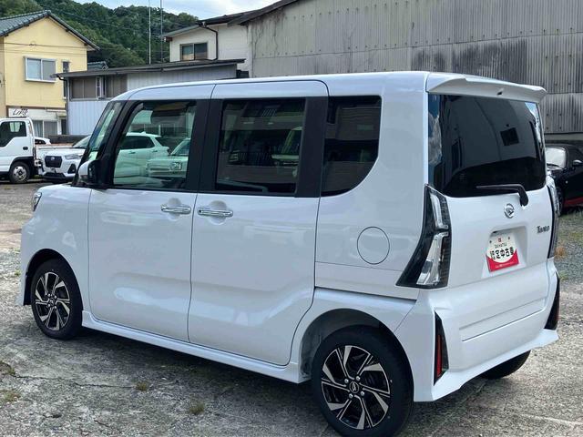 タントカスタムＸ２ＷＤ　ＣＶＴ　スマートアシスト　両側スライドドア　シートヒーター　電動パーキングブレーキ　オートホールド機能　プッシュボタンスタート　アイドリングストップ　コーナーセンサー　オートライト（福島県）の中古車
