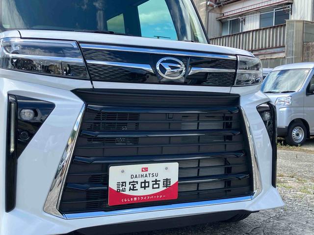 タントカスタムＸ２ＷＤ　ＣＶＴ　スマートアシスト　両側スライドドア　シートヒーター　電動パーキングブレーキ　オートホールド機能　プッシュボタンスタート　アイドリングストップ　コーナーセンサー　オートライト（福島県）の中古車