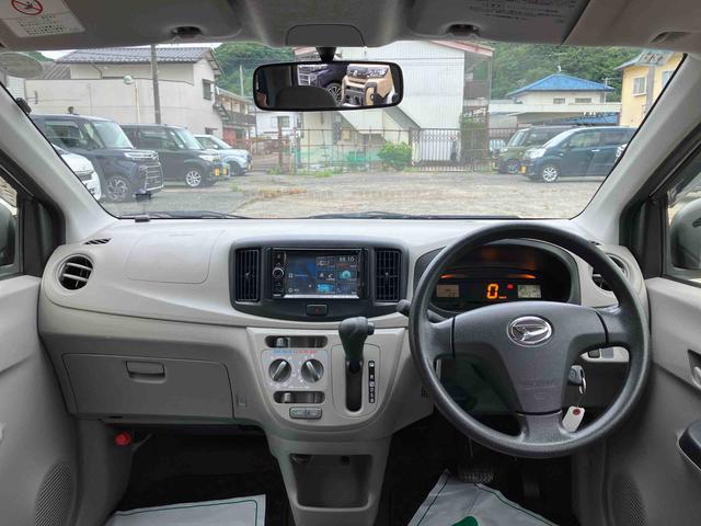 ミライースＬ　ＳＡ２ＷＤ　ＣＶＴ　ベンチシート　運転席・助手席ＳＲＳエアバッグ　ナビ付き　アイドリングストップ（福島県）の中古車