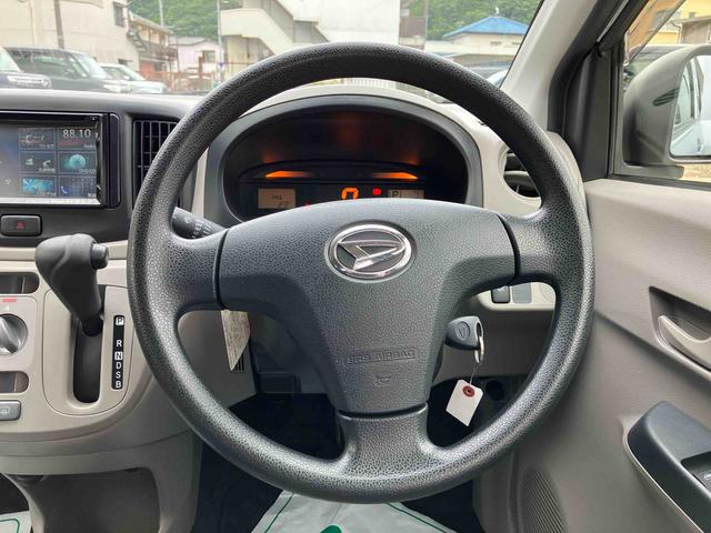 ミライースＬ　ＳＡ２ＷＤ　ＣＶＴ　ベンチシート　運転席・助手席ＳＲＳエアバッグ　ナビ付き　アイドリングストップ（福島県）の中古車