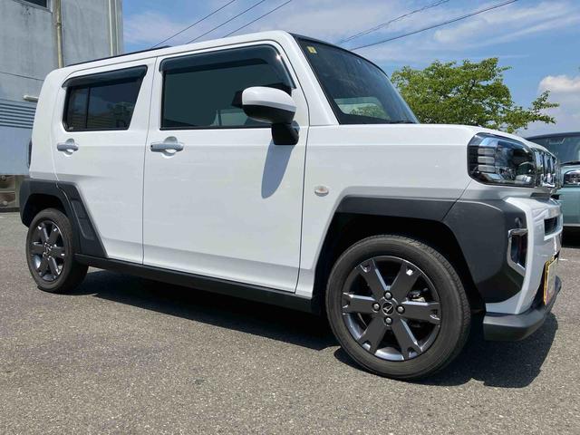 タフトＧターボ２ＷＤ　ターボ　クルーズコントロール　スカイフィールトップ　運転席・助手席シートヒーター　スマートアシスト　バックカメラ　プッシュボタンスタート　オートホールド機能　電動パーキングブレーキ機能（福島県）の中古車
