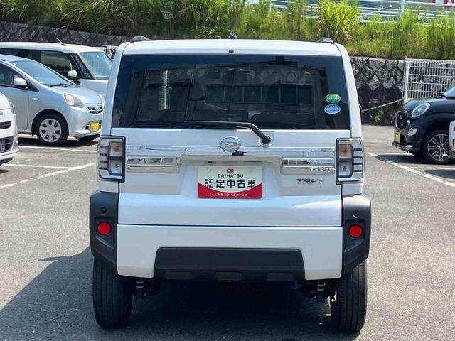 タフトＧターボ２ＷＤ　ターボ　クルーズコントロール　スカイフィールトップ　運転席・助手席シートヒーター　スマートアシスト　バックカメラ　プッシュボタンスタート　オートホールド機能　電動パーキングブレーキ機能（福島県）の中古車
