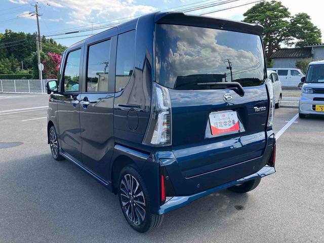 タントカスタムＲＳ４ＷＤ　ＣＶＴ　６６０ｃｃ　ターボ　両側電動スライドドア　ナビ　ドライブレコーダー　全方位モニター　衝突被害軽減ブレーキ　横滑り防止装置　ＡＢＳ　アイドリングストップ　プッシュボタンスタート（福島県）の中古車