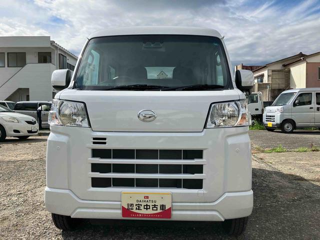 ハイゼットカーゴデッキバンＧ４ＷＤ　ＣＶＴ　スマートアシスト　スライドドア　運転席・助手席ＳＲＳエアバッグ　　アイドリングストップ　前席パワーウィンドウ　アイドリングストップ　プッシュボタンスタート（福島県）の中古車