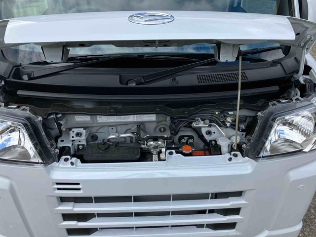 ハイゼットカーゴデッキバンＧ４ＷＤ　ＣＶＴ　スマートアシスト　スライドドア　運転席・助手席ＳＲＳエアバッグ　　アイドリングストップ　前席パワーウィンドウ　アイドリングストップ　プッシュボタンスタート（福島県）の中古車