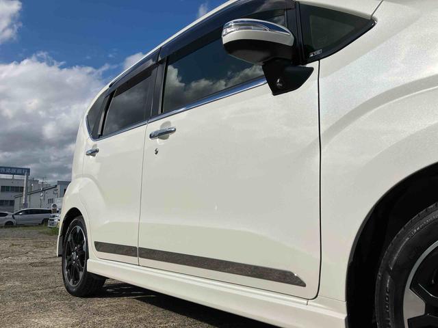 ムーヴカスタム　ＲＳ　ハイパーＳＡII４ＷＤ　ＣＶＴ　プッシュボタンスタート　スマートアシストＩＩ　アイドリングストップ　ナビ付き　バックカメラ　ベンチシート　ＥＴＣ付き　オートライト　運転席・助手席ＳＲＳエアバッグ（福島県）の中古車